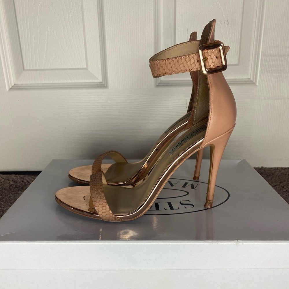 Snakeskin heels